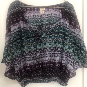 Xhilaration Patterned Blouse